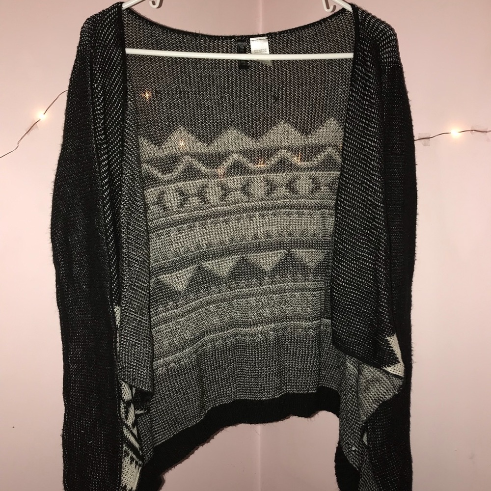 Printed Cardigan